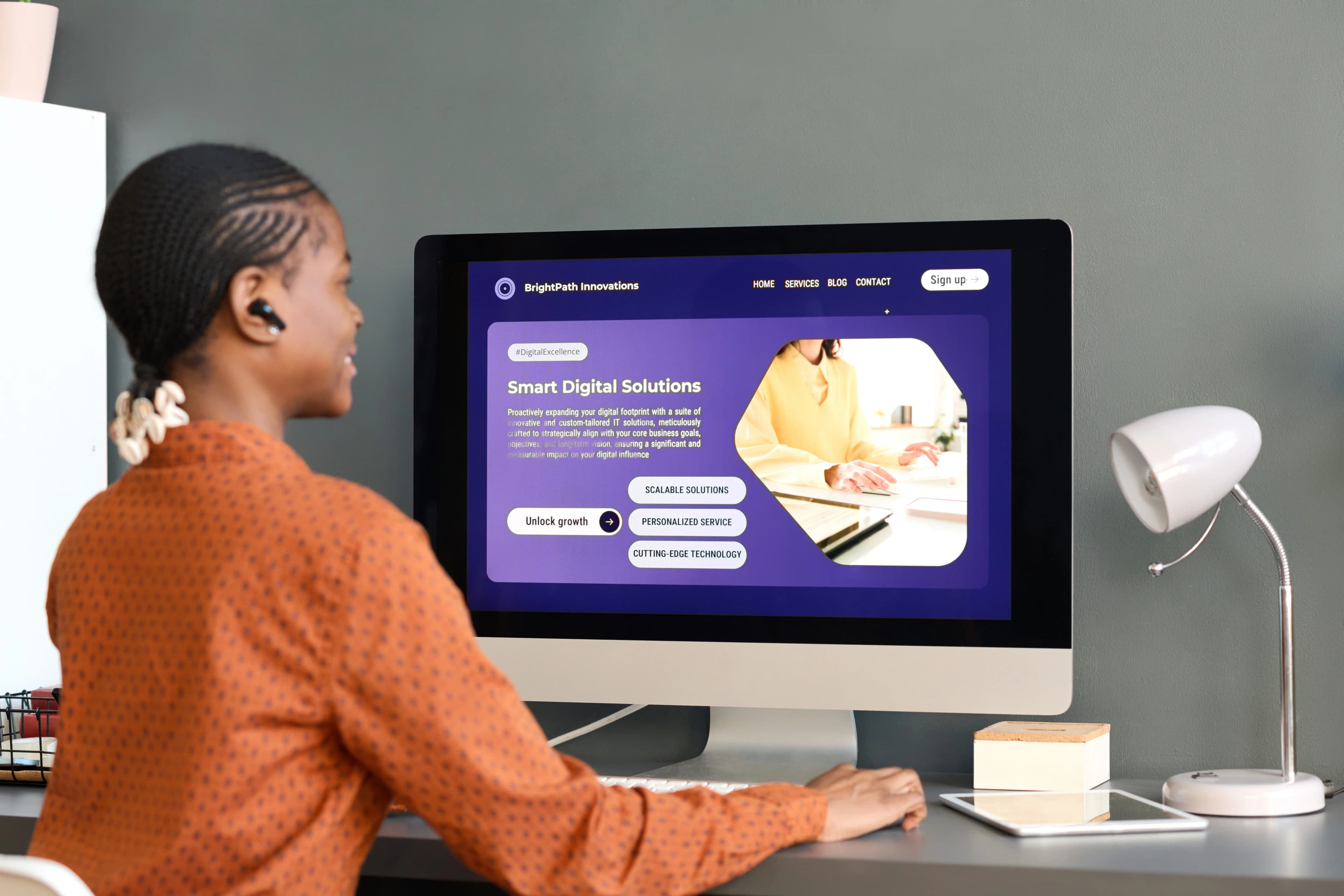 Création d'une image de marque