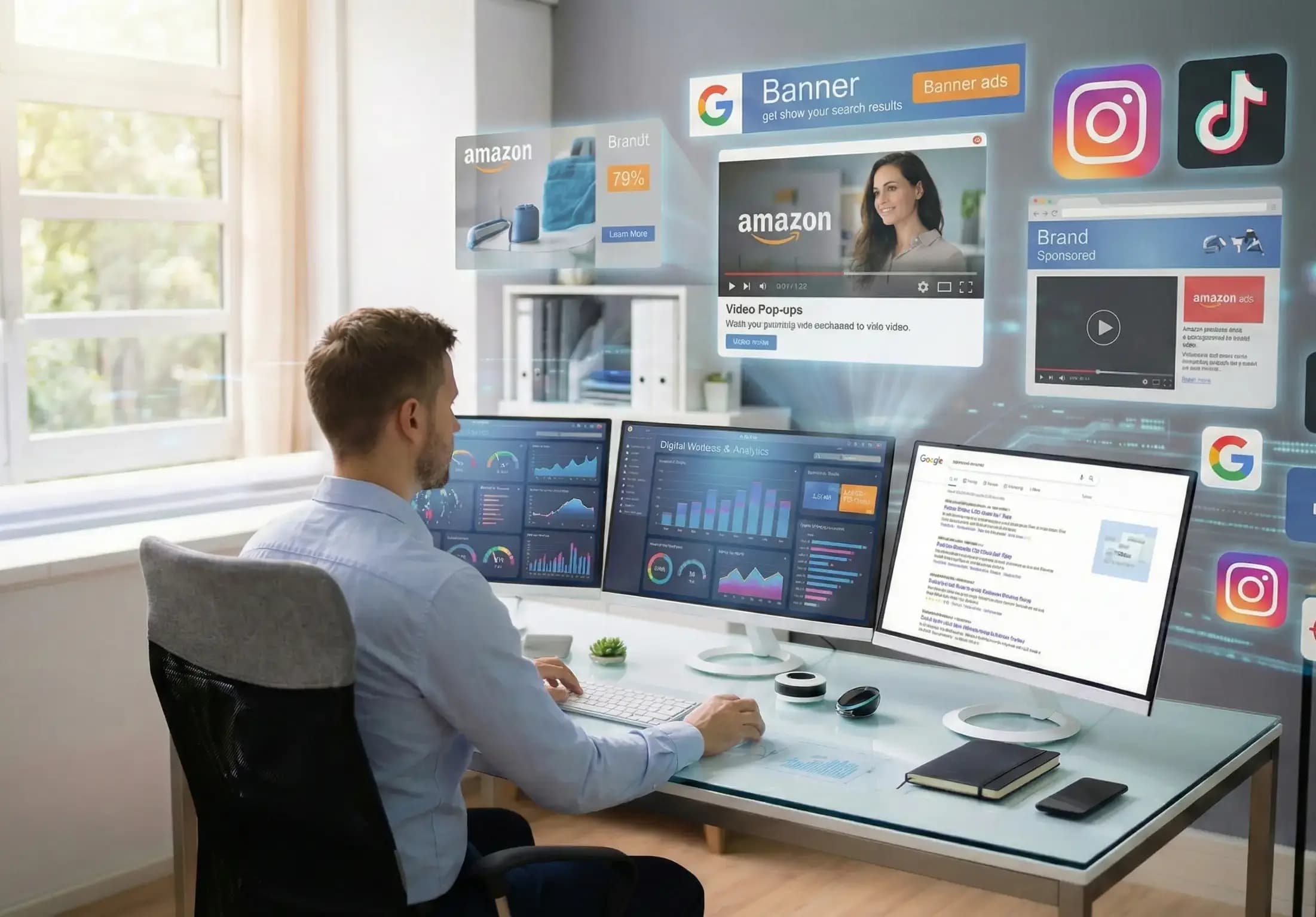 Présentation publicité en ligne